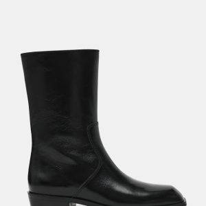 BRETTON BLACK LEATHER