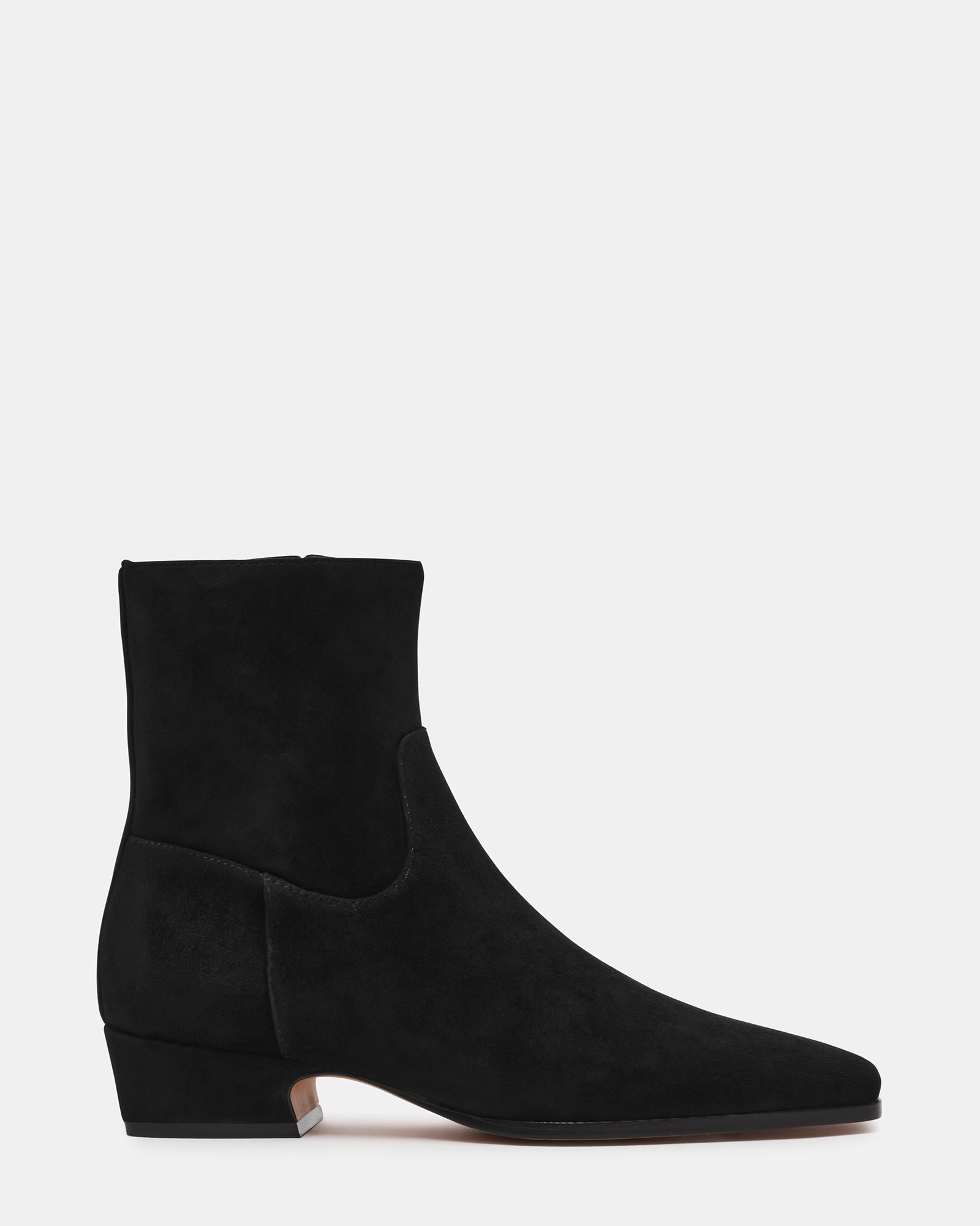 DUSTY BLACK SUEDE
